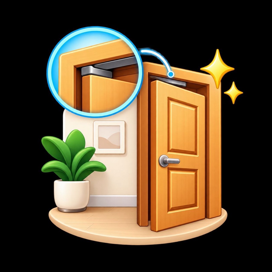 تركيب خفي وشكل أنيق 🏠