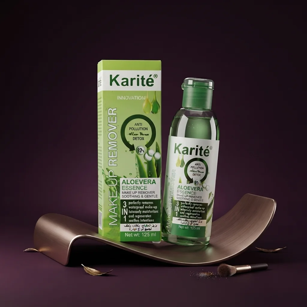 مزيل مكياج بخلاصة الصبار المرطب - كاريت (Karité Aloe Vera Make Up Remover)