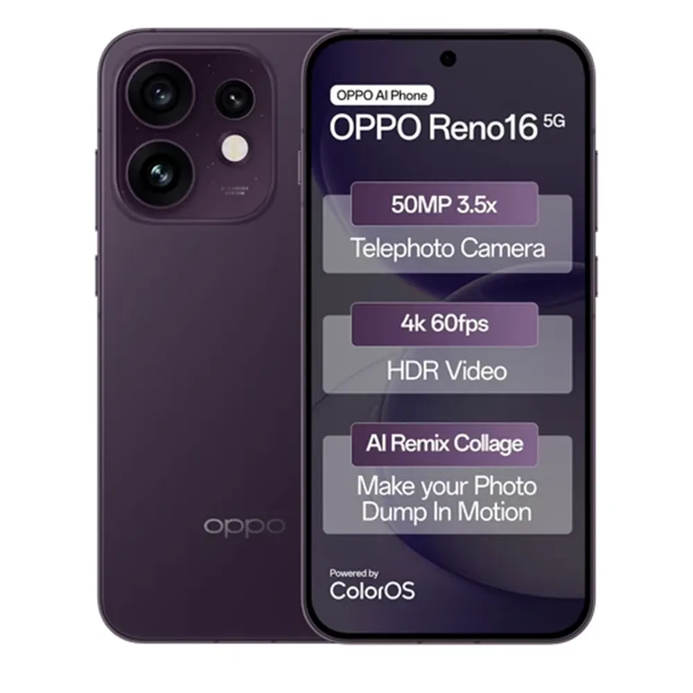 اوبو رينو 16 فايف جي- Oppo Reno16 - 5G