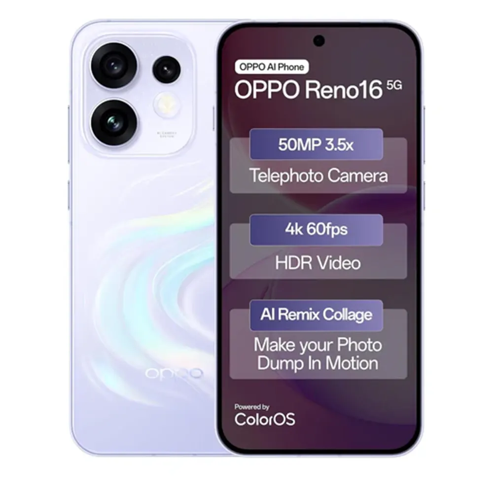 اوبو رينو 16 فايف جي- Oppo Reno16 - 5G
