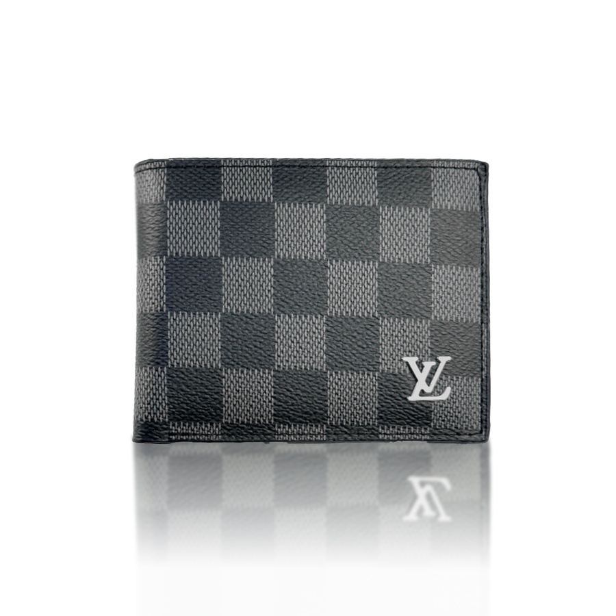  louis vuitton Men Leather Wallet