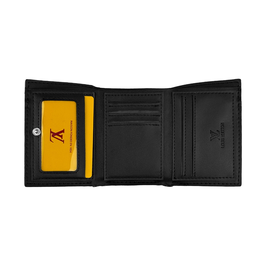  louis vuitton trifold Men Leather Wallet