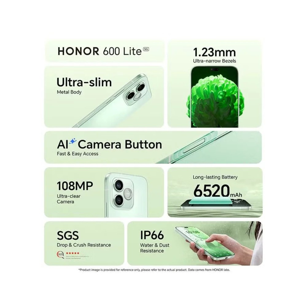 هونر600 لايت فايف جي - Honor 600 Lite-5G