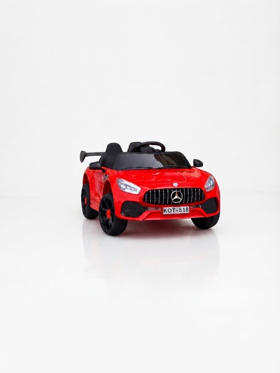 سيارة أطفال كهربائية رياضية مرسيدس AMG – أحمر كود 518