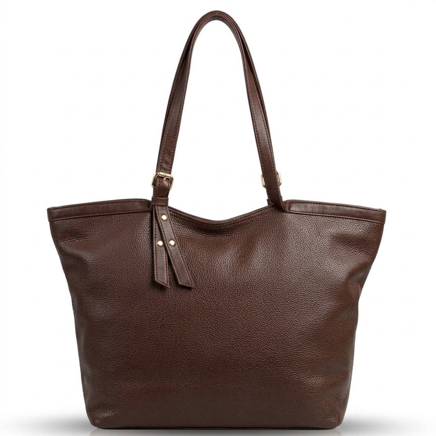  شنطة كتف جلد حريمي "Tote Bag" تصميم مستوحي من (Coach )  للجامعة والعمل | Demand & Beyond