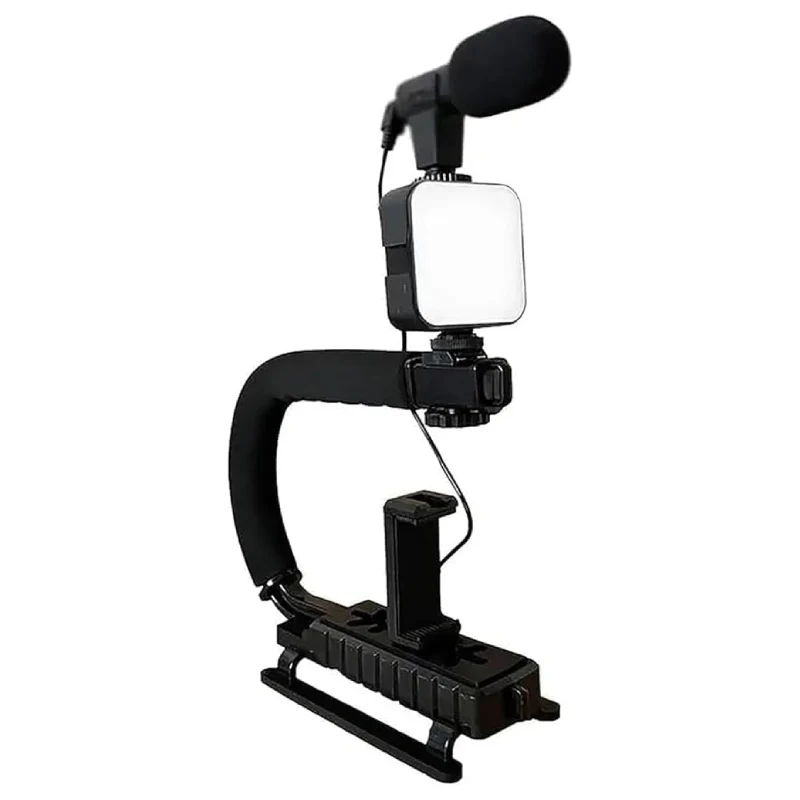 مجموعة تثبيت وتصوير الفيديو المحمولة باليد على شكل حرف C من بلوكاما -PLOKAMA ULC SHAPE PORTABLE HAHDHELD DEO-MAKING -PK-777