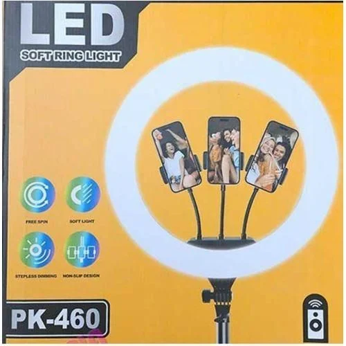  إضاءة رينج لايت ليد دائرية ناعمة -LED SOFT RING LIGHT PK-460 