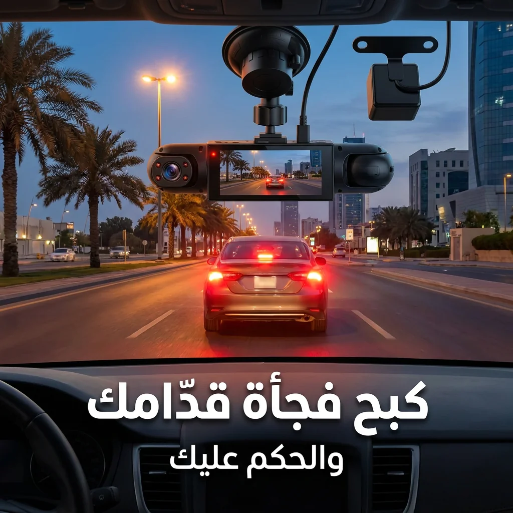 كاميرا سيارة 4 عدسات بواي فاي