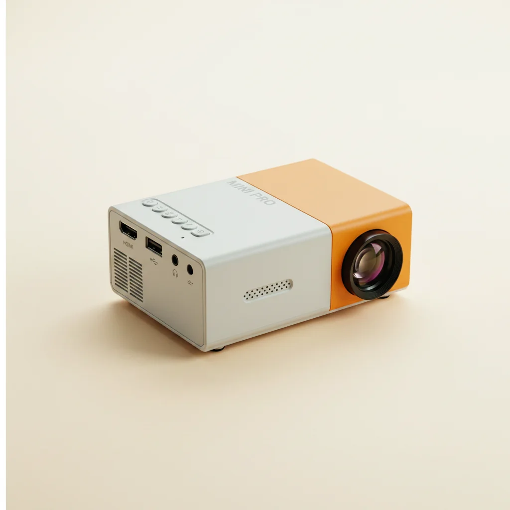 بروجكتور صغير محمول بمنفذ HDMI و USB