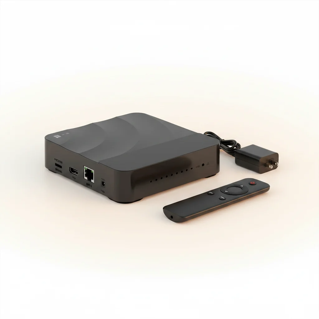 جهاز أندرويد للتلفزيون بمنفذ HDMI وريموت
