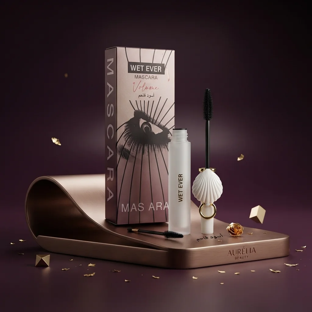 ماسكرا ويت إيفر لتكثيف وتطويل الرموش بلون أسود فاحم - Wet Ever Volume Mascara