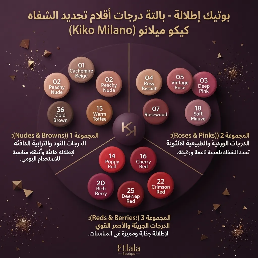 قلم تحديد الشفاه الاحترافي - كيكو ميلانو (Kiko Milano Smart Fusion Lip Pencil)
