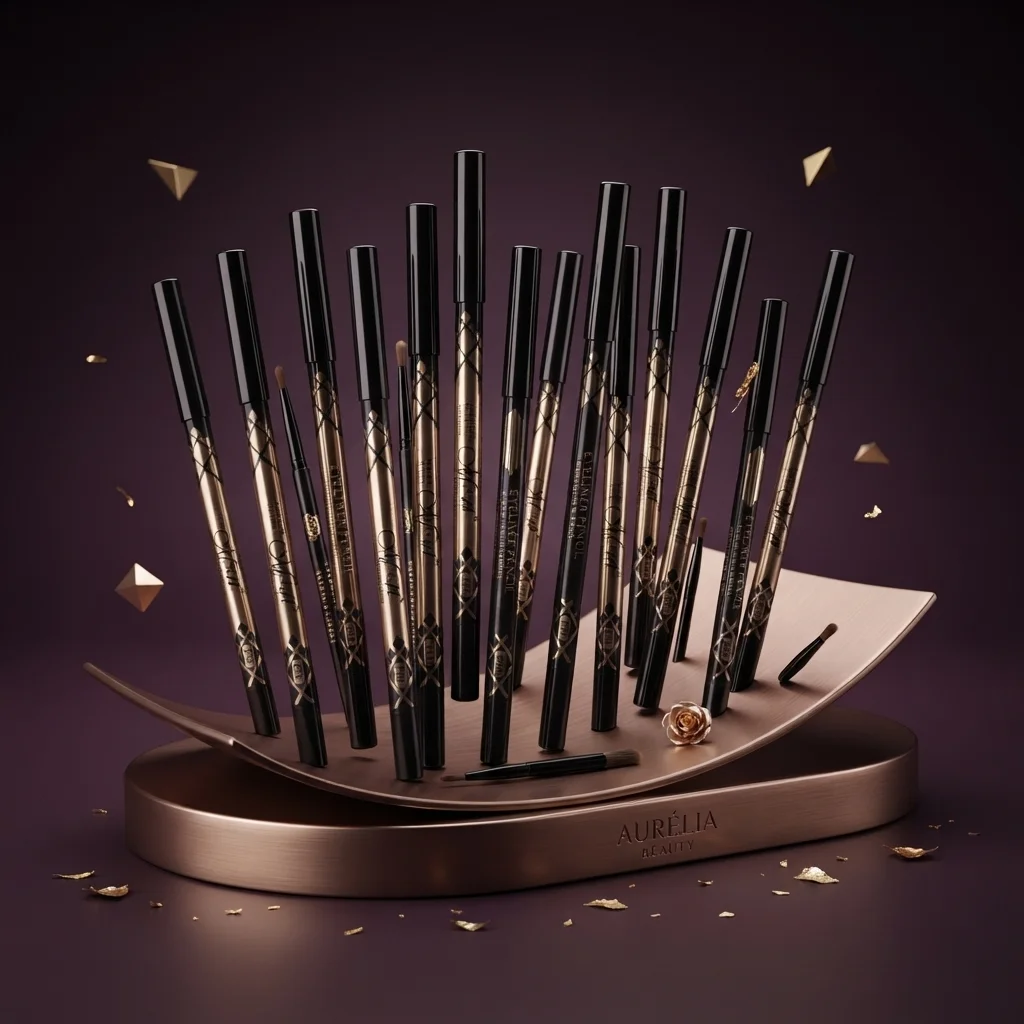 قلم تحديد العيون وكحل ثابت - منى (M.N Eyeliner Pencil P216)