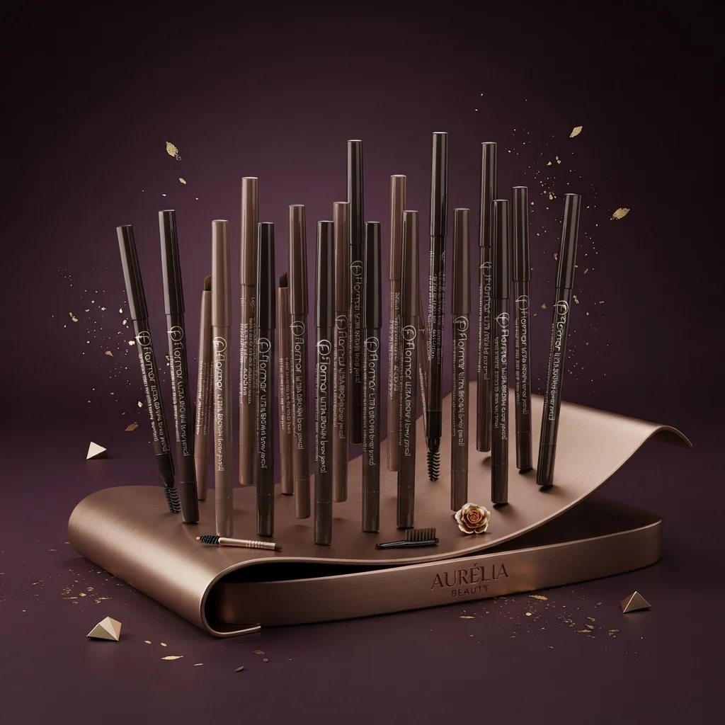 مجموعة أقلام تحديد وتعبئة الحواجب الاحترافية - فلورمار (Flormar Eyebrow Pencil)