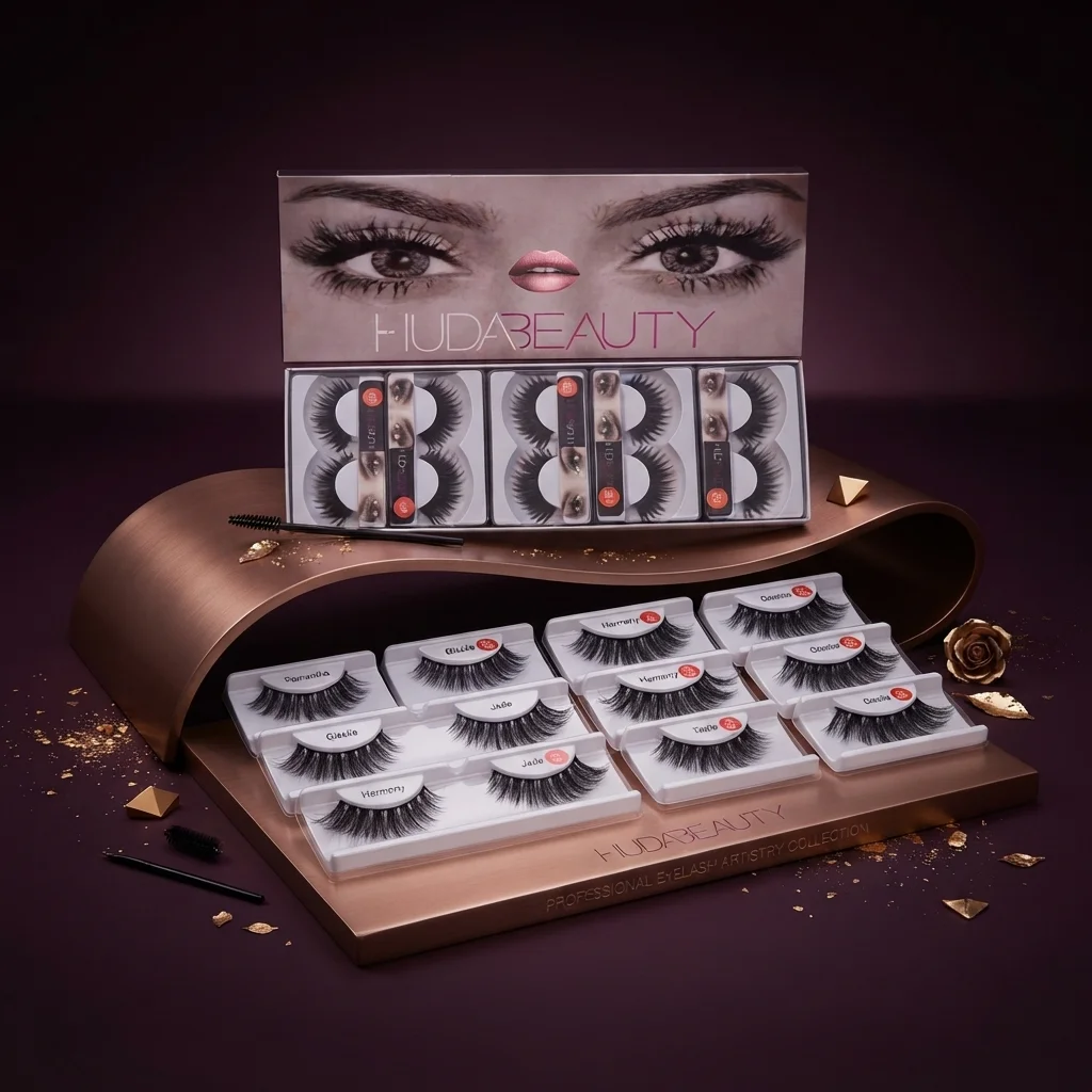 رموش عيون صناعية احترافية لإطلالة جذابة - هدا بيوتي (Huda Beauty Eyelashes)