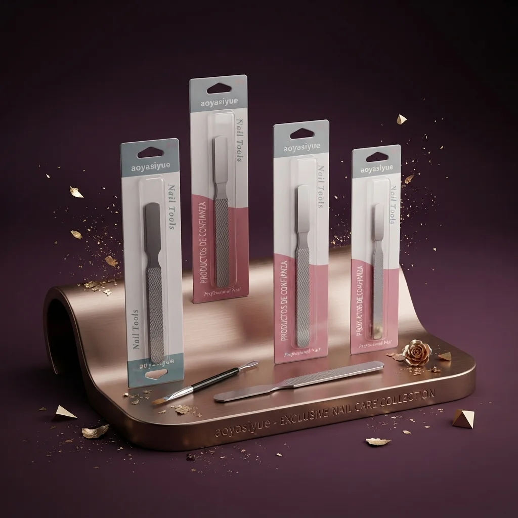 مبرد أظافر معدني احترافي لتشذيب ونحت الأظافر - أوياسيوي (Aoyasiyue Nail File)