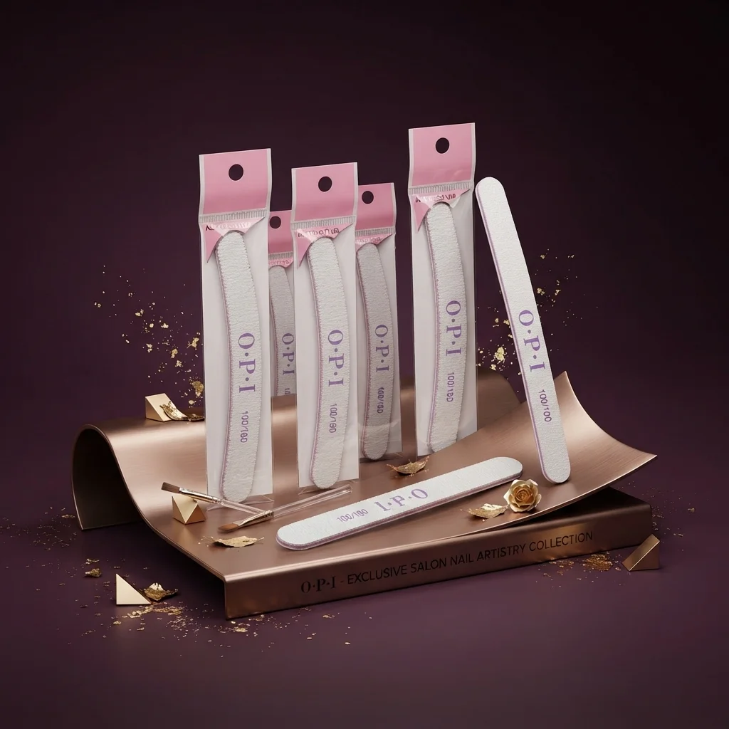 مبرد أظافر احترافي مزدوج الوجه 100/100 - أو بي آي (O.P.I Professional Nail File)