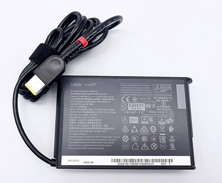 Lenovo 20V 6.75A 135W Slim Tip AC Adapter 