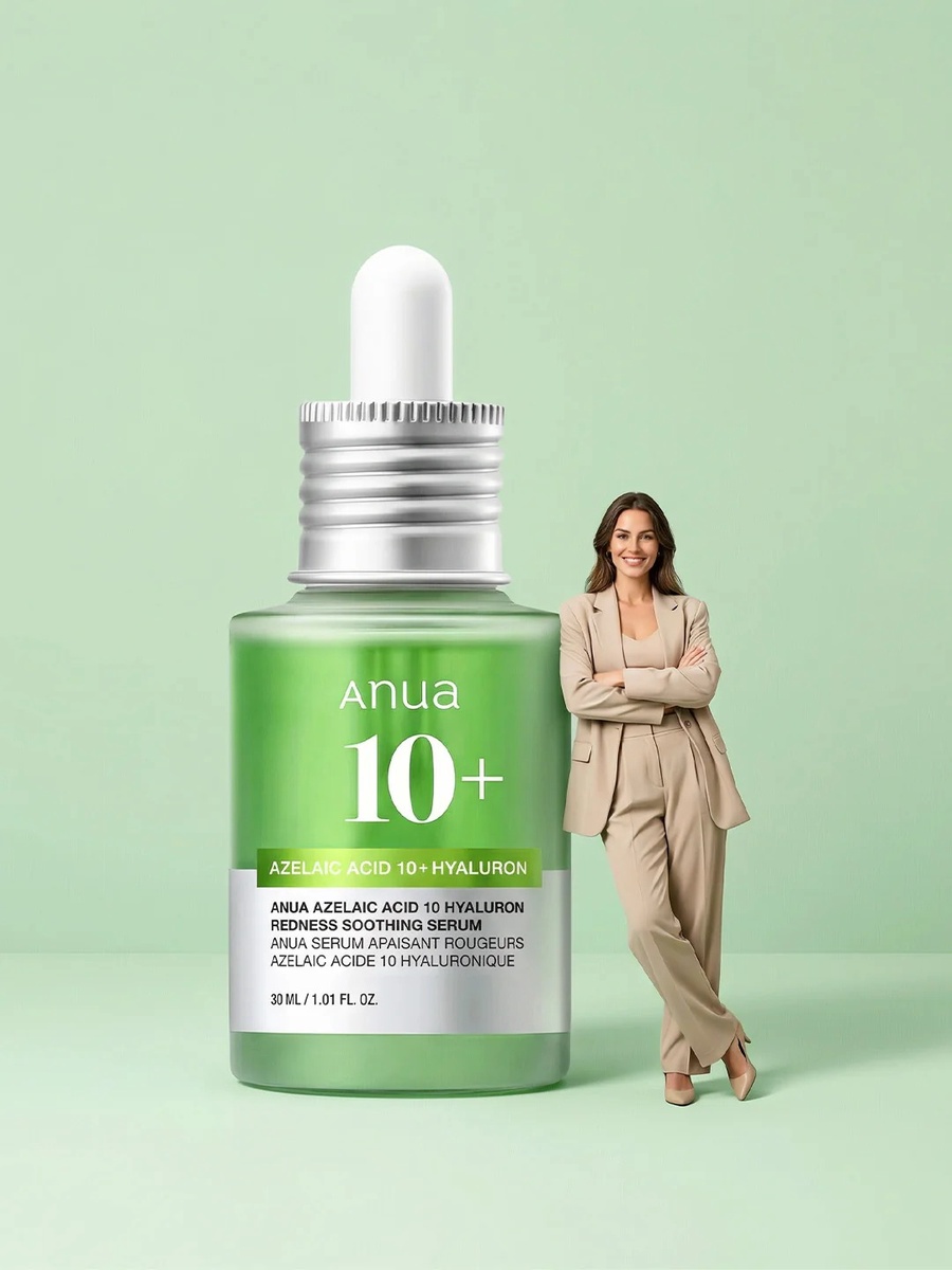 Anua Azelaic Acid 10 Hyaluron Redness Soothing Serum