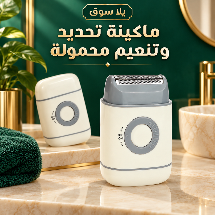 ماكينة تحديد و تنعيم محمولة