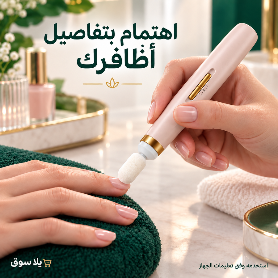 جهاز برد الأظافر الكهربائي مع شحن USB