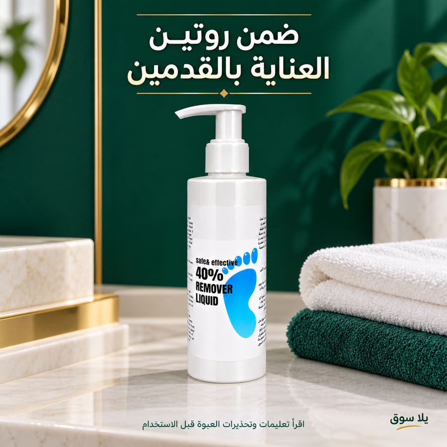 جل مزيل الجلد الميت والكالو 250مل
