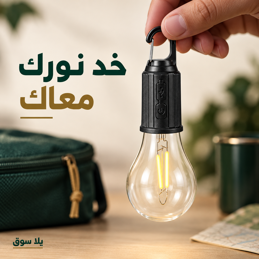 لمبة ليد ذكية قابلة للشحن