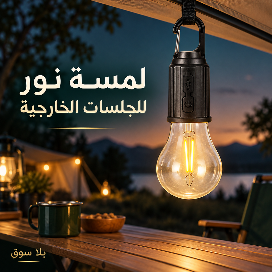 لمبة ليد ذكية قابلة للشحن