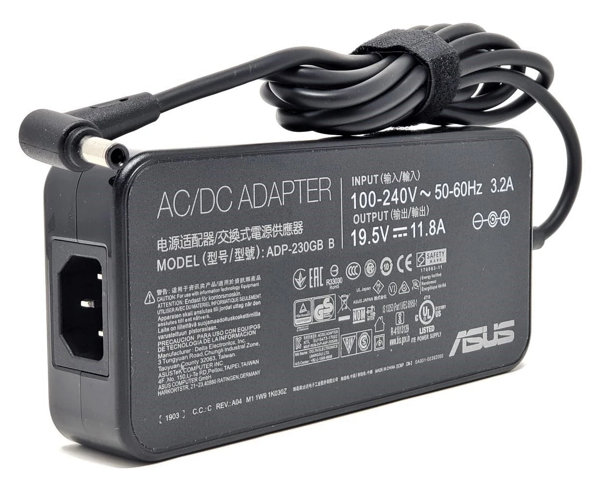ASUS Original 230W Charger \ plug 6.0x3.7 Fit for Asus  ROG Strix Gaming Laptop Power Adapter