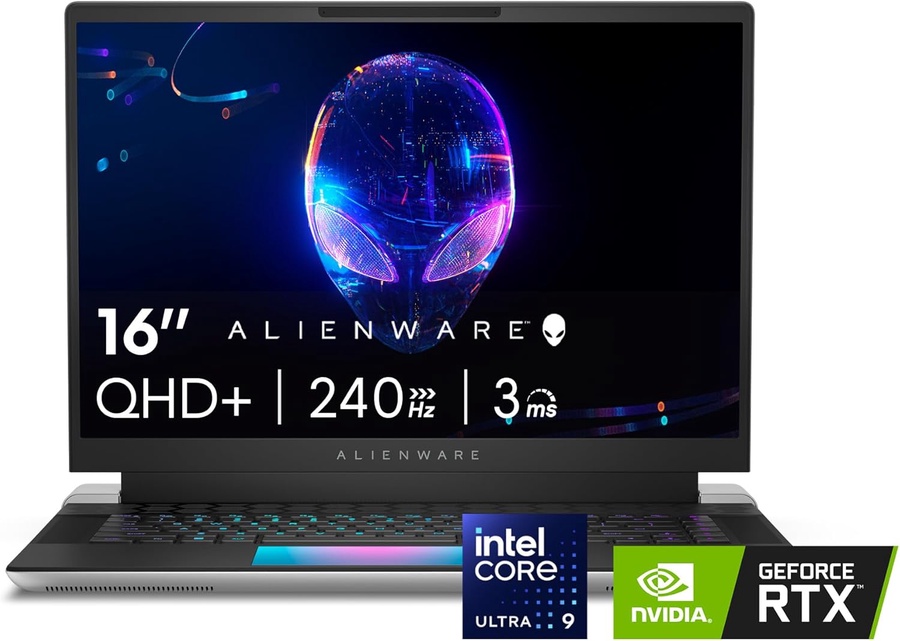 Dell Alienware x16 R2 Gaming Laptop | Intel Core Ultra 9, NVIDIA GeForce RTX 4080 (12GB), High-Performance Display