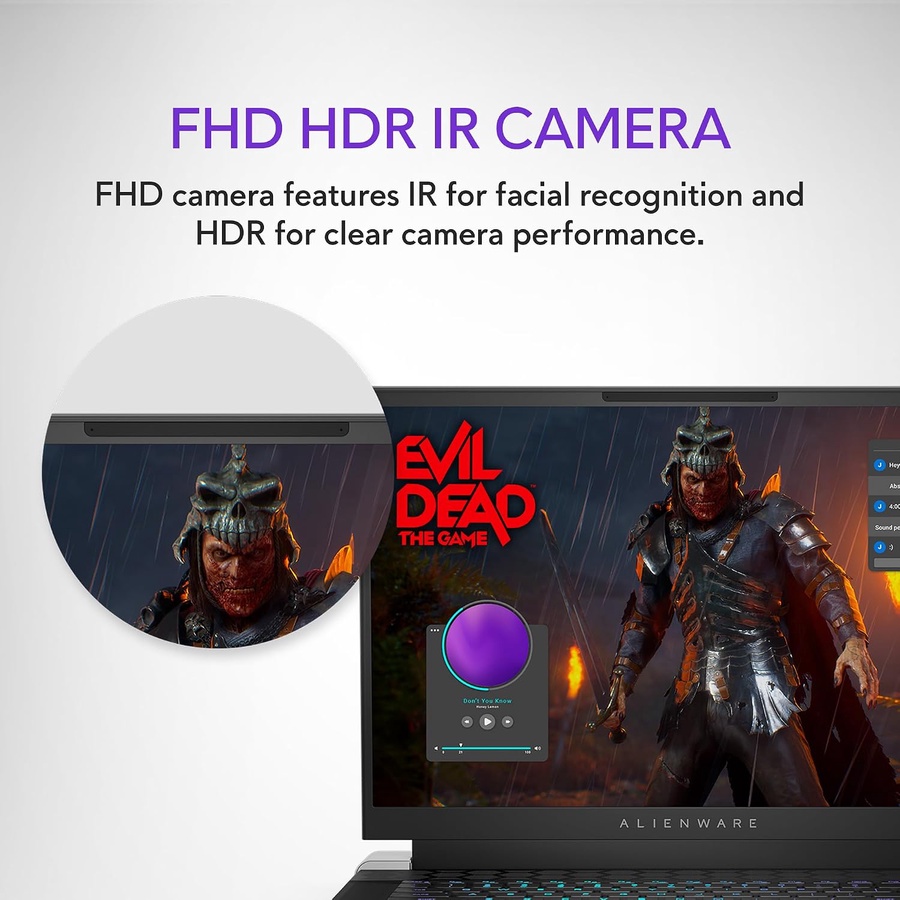 Dell Alienware x16 R2 Gaming Laptop | Intel Core Ultra 9, NVIDIA GeForce RTX 4080 (12GB), High-Performance Display