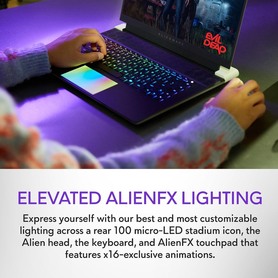 Dell Alienware x16 R2 Gaming Laptop | Intel Core Ultra 9, NVIDIA GeForce RTX 4080 (12GB), High-Performance Display