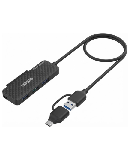 Onten 5-in-2 USB-A and USB-C to SATA Adapter and Hub (OTN-UCA312)