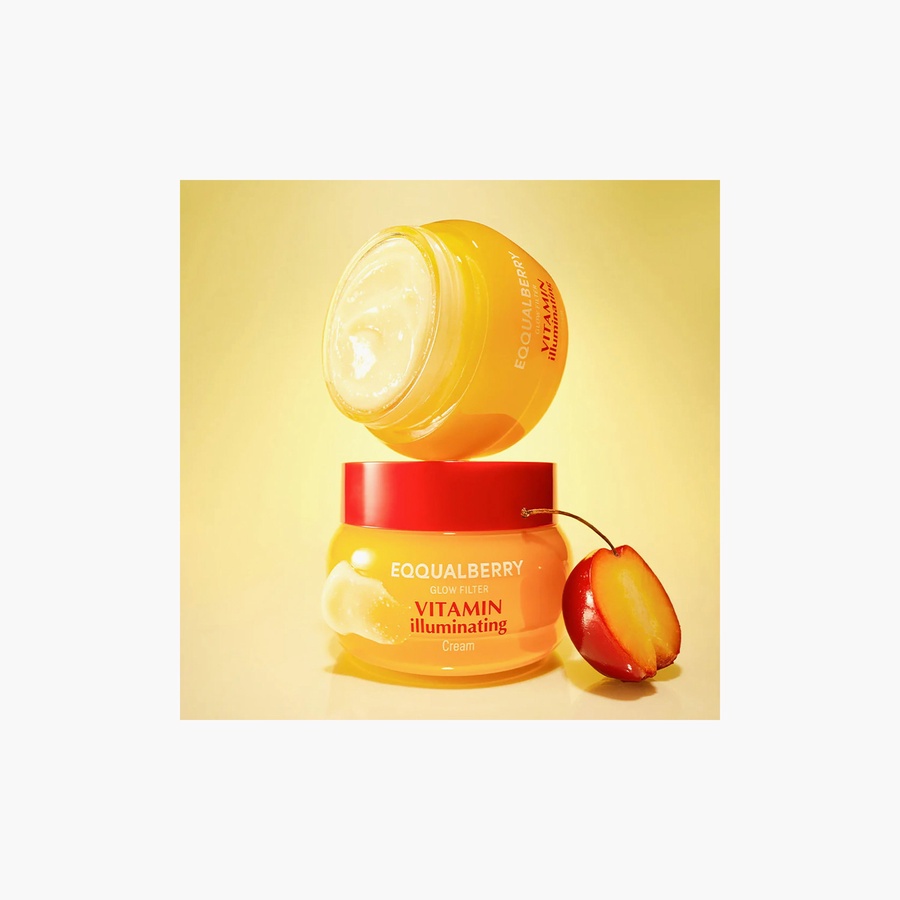 EQQUALBERRY Glow Filter Vitamin Illuminating Cream (50ml)