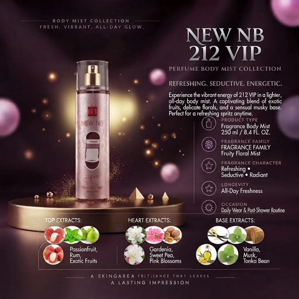 معطر جسم نيوبورن 222 في آي بي (New NB) - (250 مل) | متجر إطلالة
