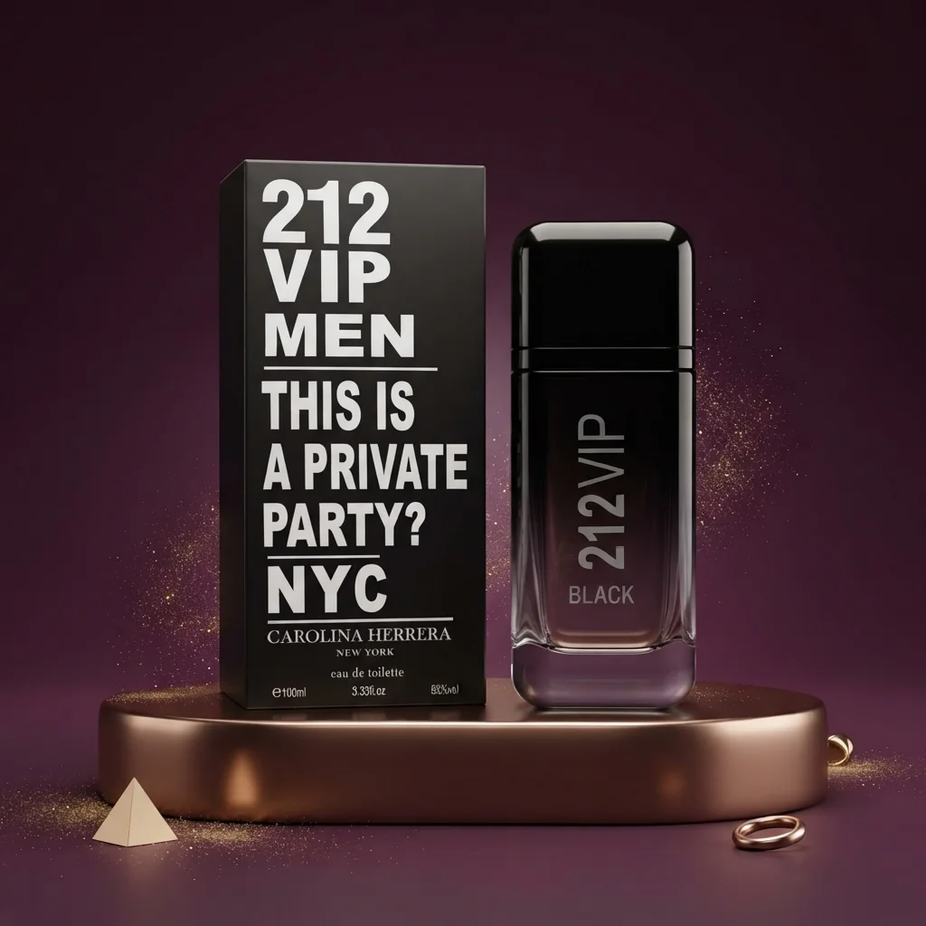 عطر 212 في آي بي بلاك الرجالي من كارولينا هيريرا - او دو تواليت (100 مل) | متجر إطلالة