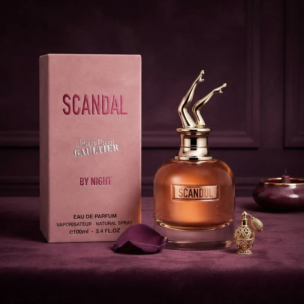 عطر سكاندال باي نايت النسائي من جان بول غوتييه - او دو بارفان (100 مل) | متجر إطلالة