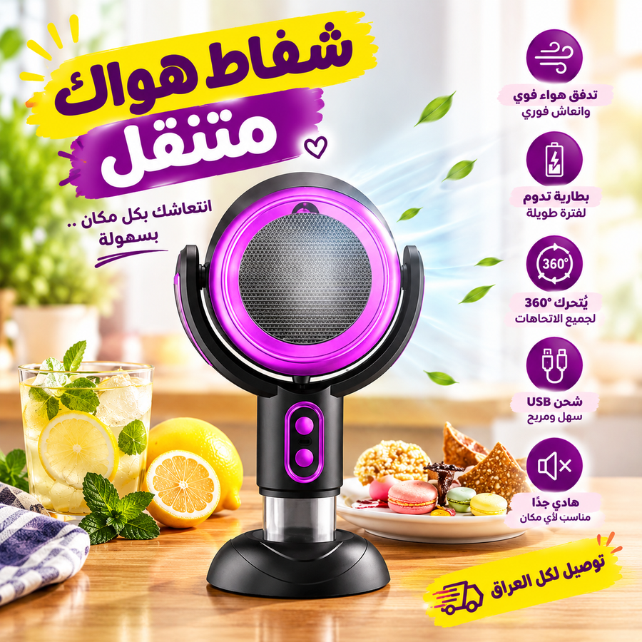 شفاط هواء متنقل