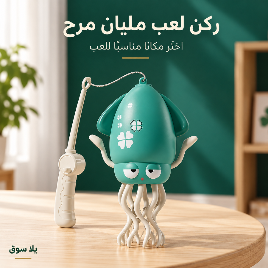 لعبة الأخطبوط الراقص المضيئة