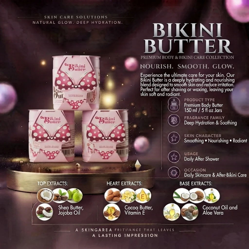 زبدة بيكيني للعناية والتفتيح والترطيب (Bikini Butter) | متجر إطلالة