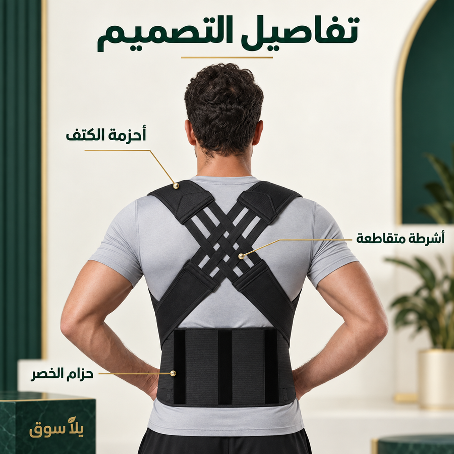 حزام شداد الضهر الذكي
