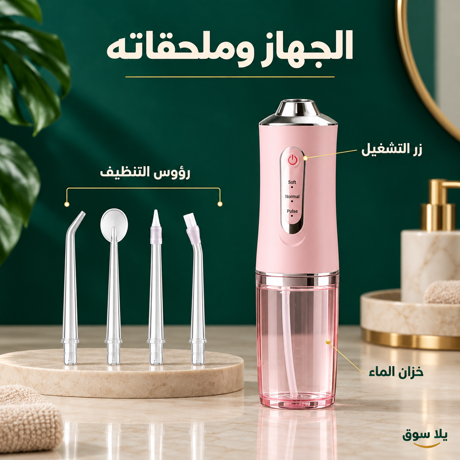 جهاز التنظيف العميق للاسنان بالماء