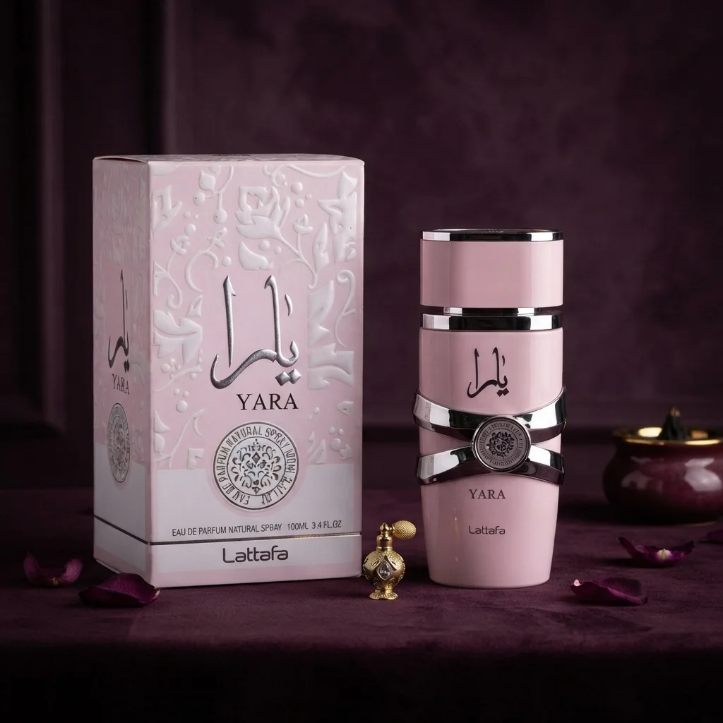 عطر يارا الوردي من لطافة - أو دو بارفان (100 مل) | متجر إطلالة