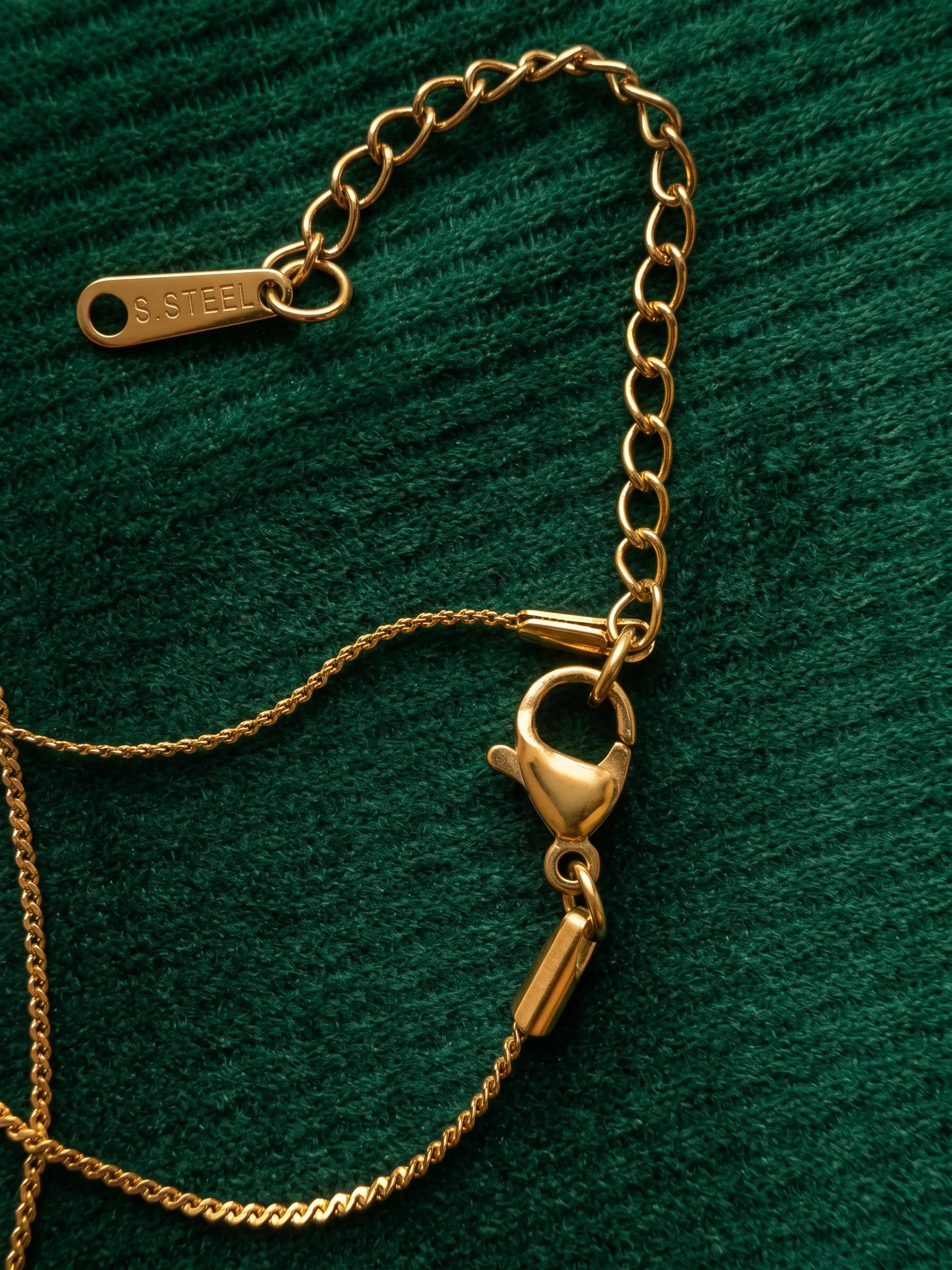 White Heart Necklace