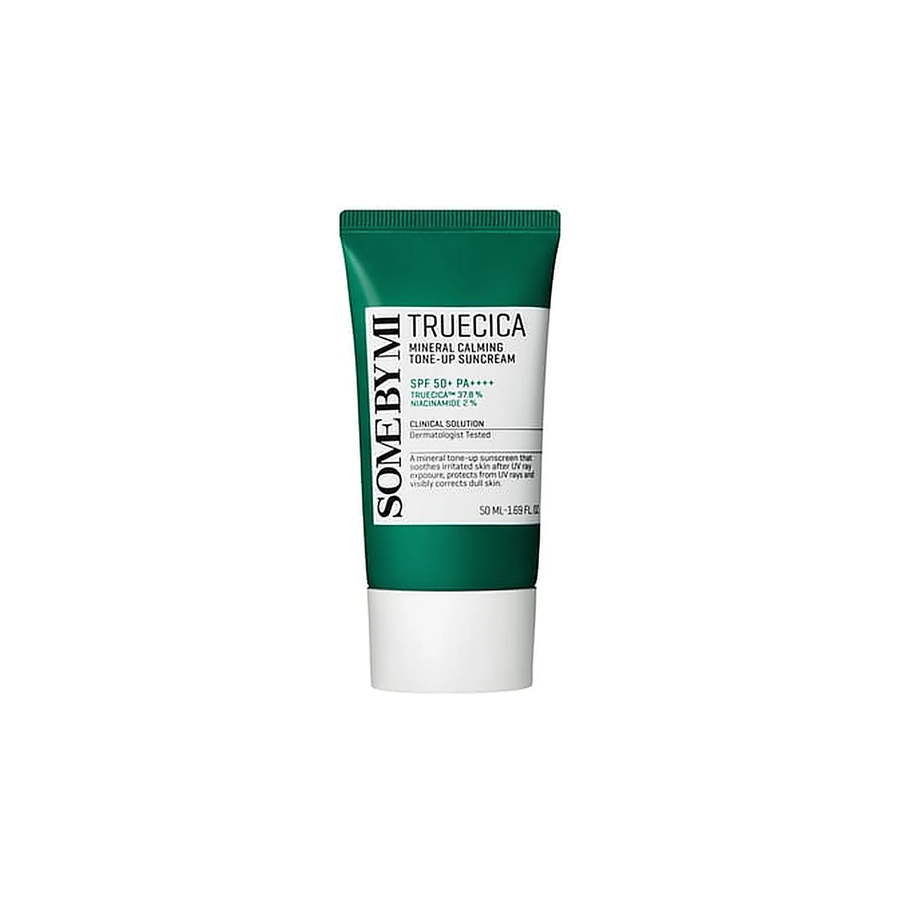 some by mi truecica mineral calming tone-up suncream 50ml
