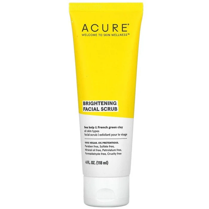 ACURE Brightening Facial Scrub | أكيور لتفتيح وإشراقة البشرة Facial Scrub