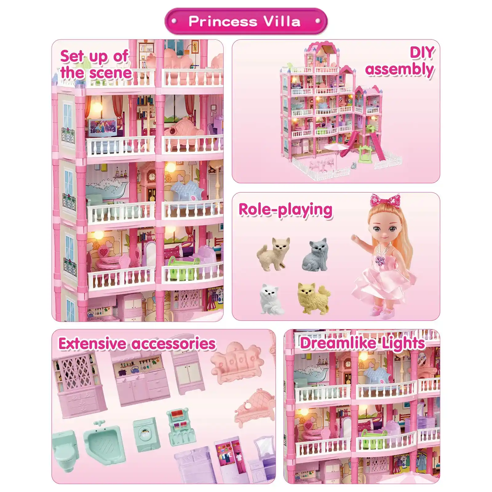 تفاصيل وغرف Princess's Villa