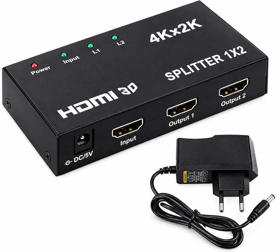 4k HDMI spliter 1x2 
