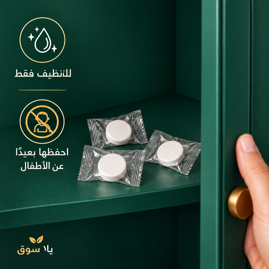 أقراص إزالة ترسبات الغلاية – 12 قرص