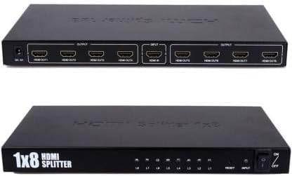 AVVA 4K HDMI spliter 1X8